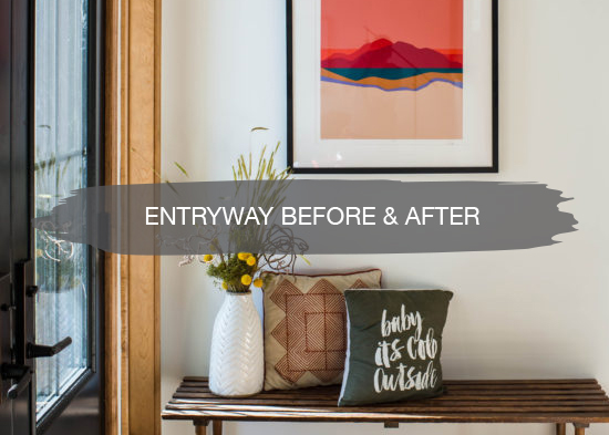Entryway Before and After | construction2style