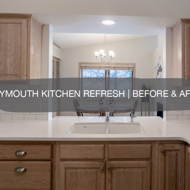 Plymouth Kitchen Refresh Before and After | construction2style