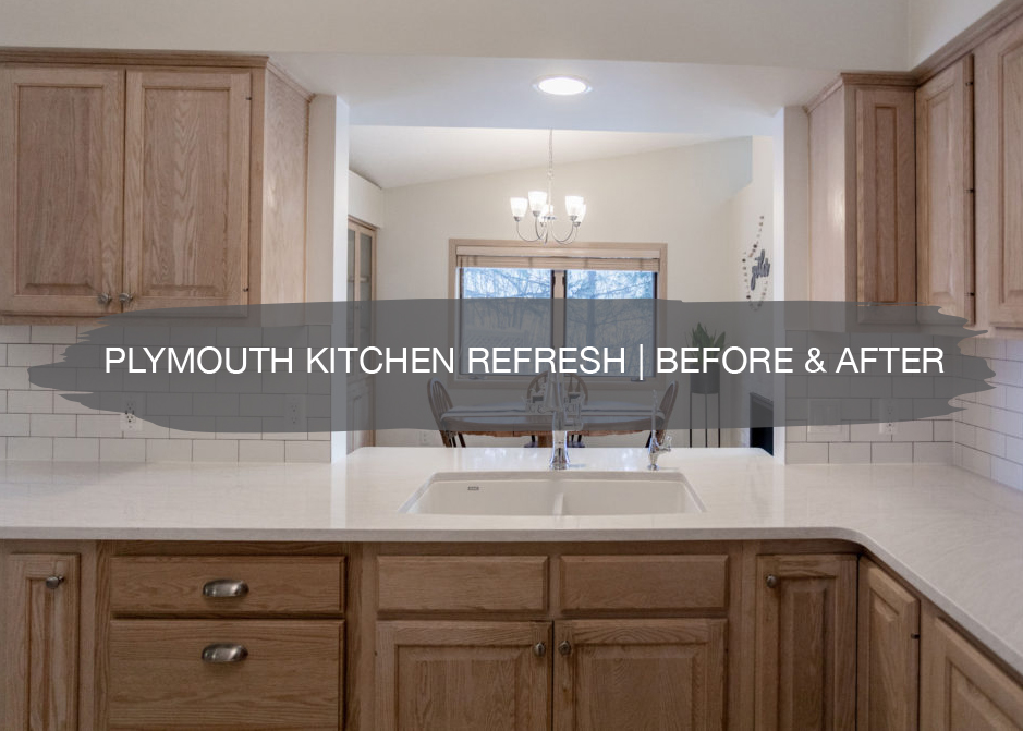 Plymouth Kitchen Refresh Before and After | construction2style