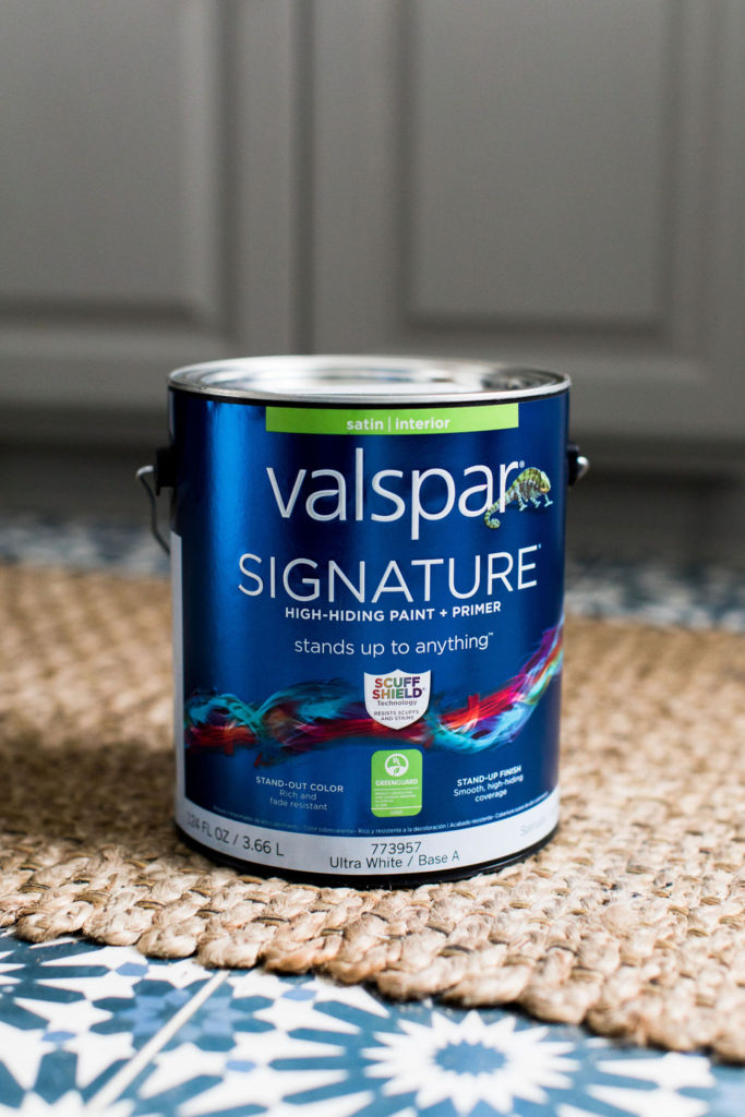 Painting our Guest Bathroom with Valspar 7