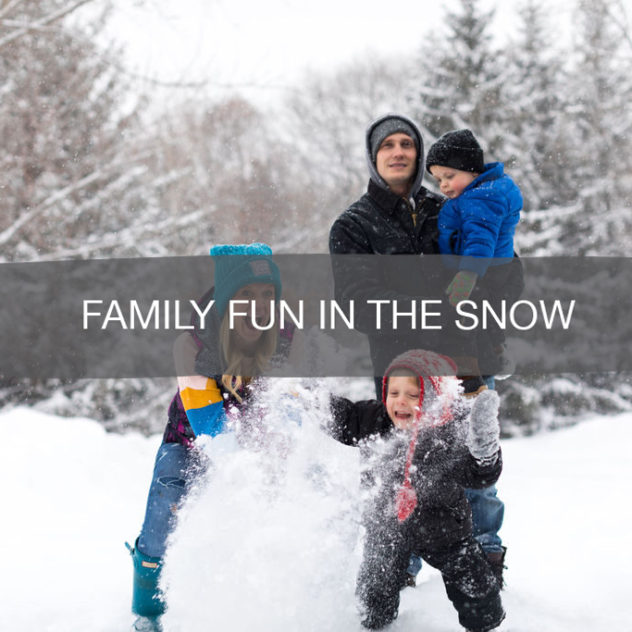 Family Fun in the Snow | construction2style