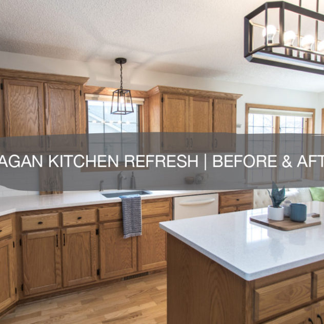 Eagan Kitchen Refresh Before and After | construction2style