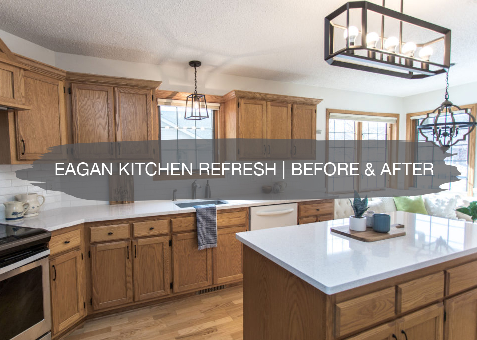 Eagan Kitchen Refresh Before and After | construction2style