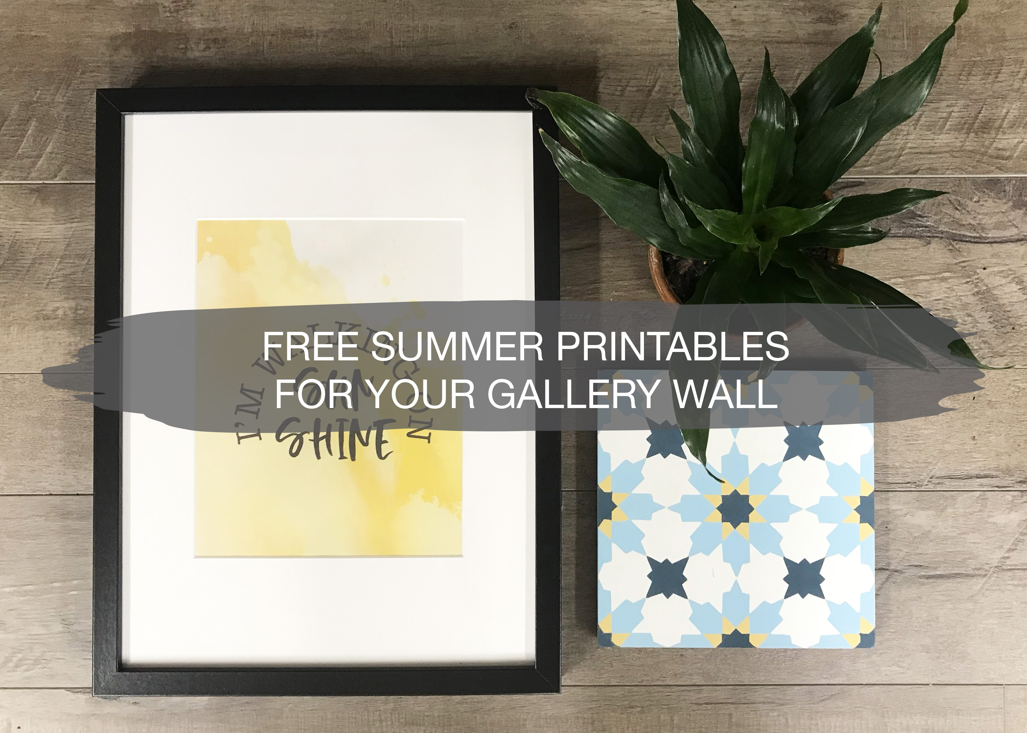 Free Summer Printables for Your Gallery Wall | construction2style