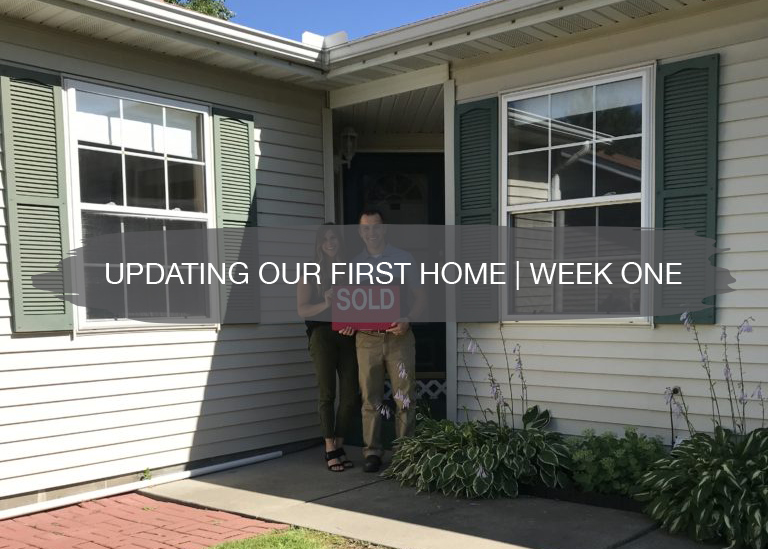 Updating Our First Home - Week One | construction2style