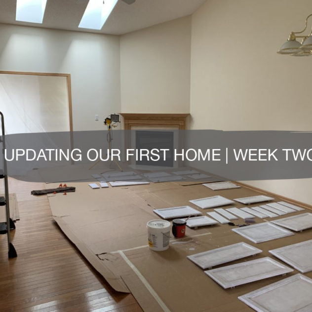 Updating Our First Home | Week Two