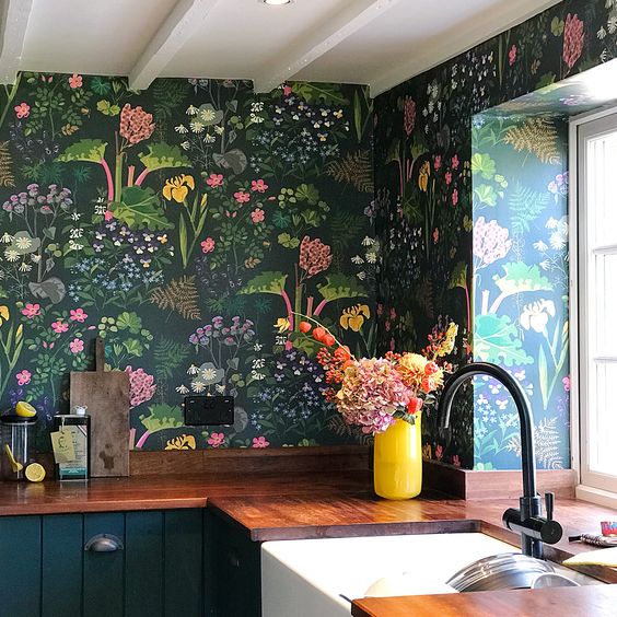 Vintage Wallpaper: 14 Vintage Wallpapers that We Can’t Get Enough Of | construction2style