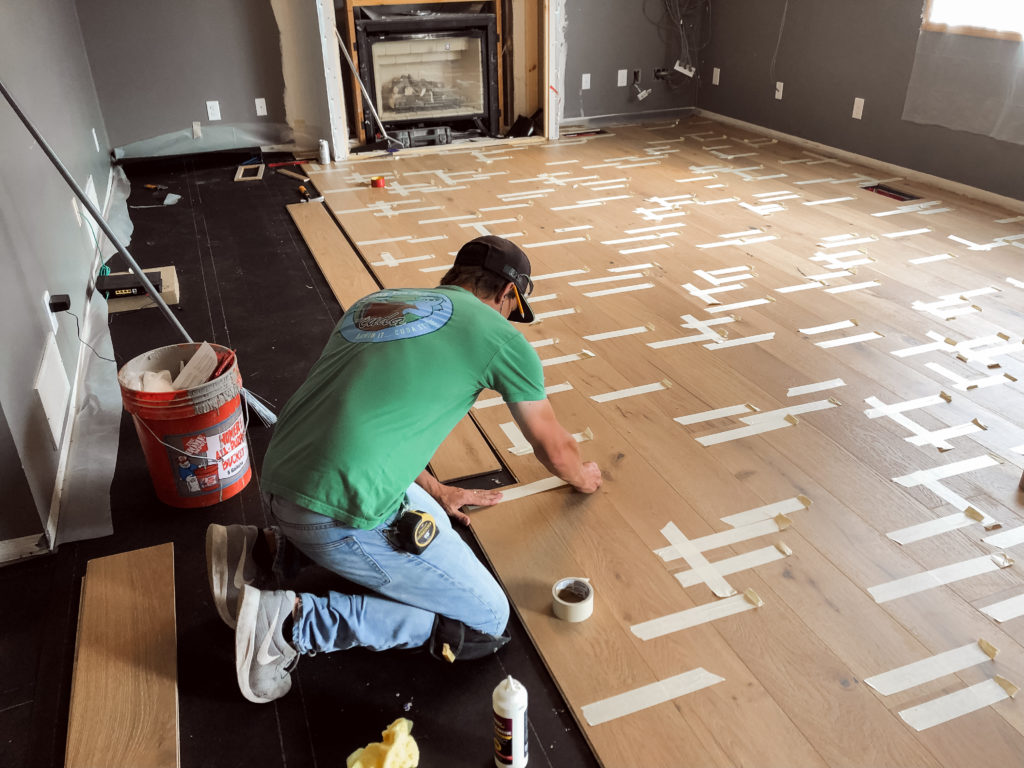 Urban Floor Lambrusco Engineered Hardwood Flooring | The perfect light color hardwood flooring for your home | DIY engineered hardwood flooring | construction2style 