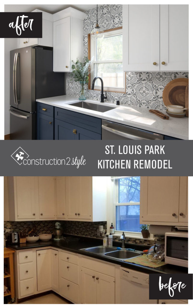 St. Louis Park Kitchen Remodel | Before + After 1