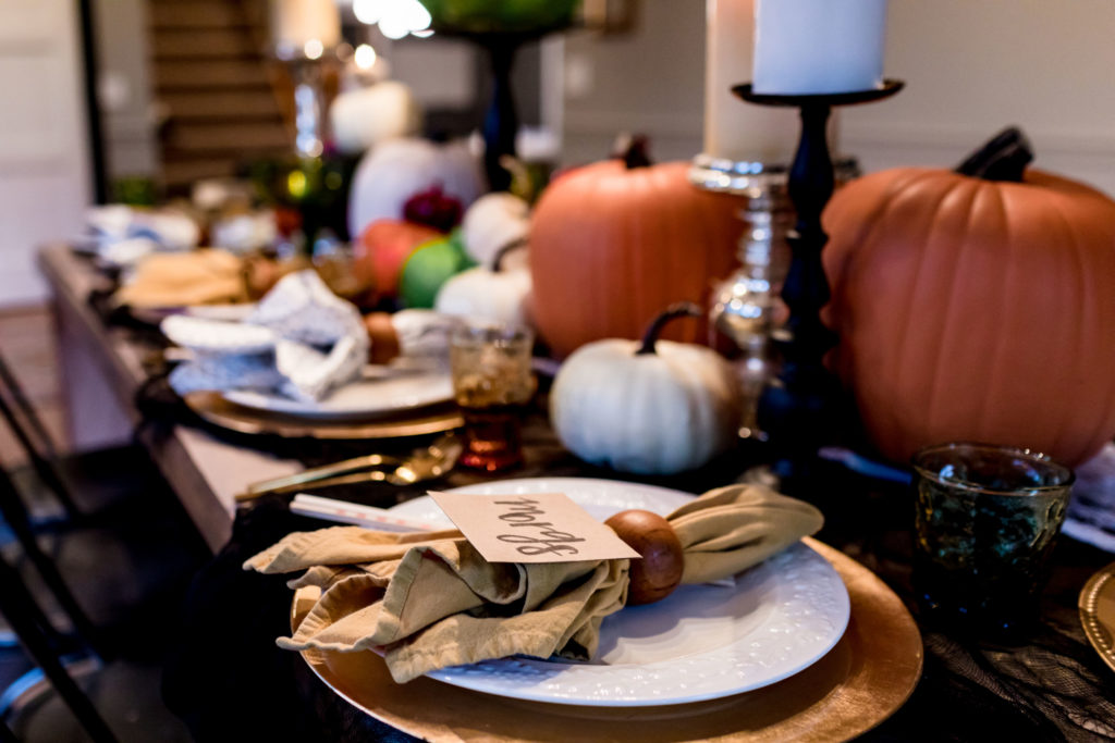 DIY Halloween Tablescape | construction2style