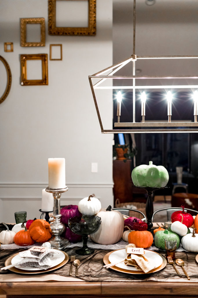 DIY Halloween Tablescape | construction2style