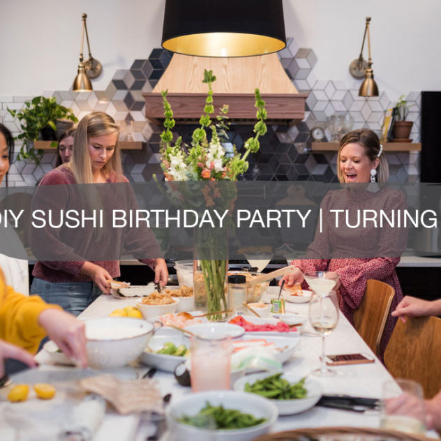 DIY Sushi Birthday Party | construction2style