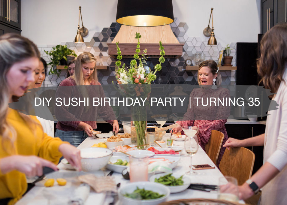 DIY Sushi Birthday Party | construction2style