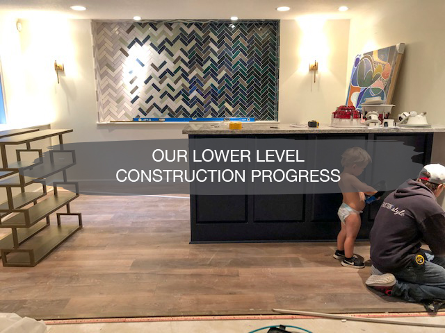 Our Lower Level Construction Progress 1