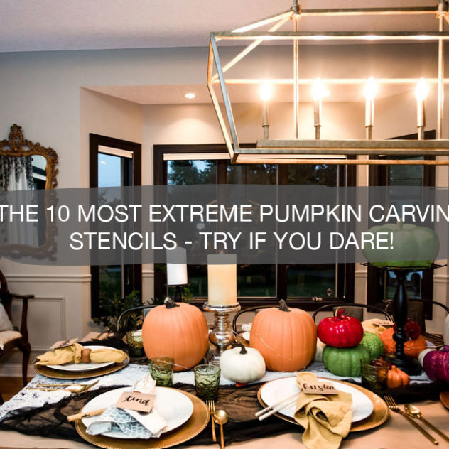 The 10 Most Extreme Pumpkin Carving Stencils - Try if You Dare! | construction2style