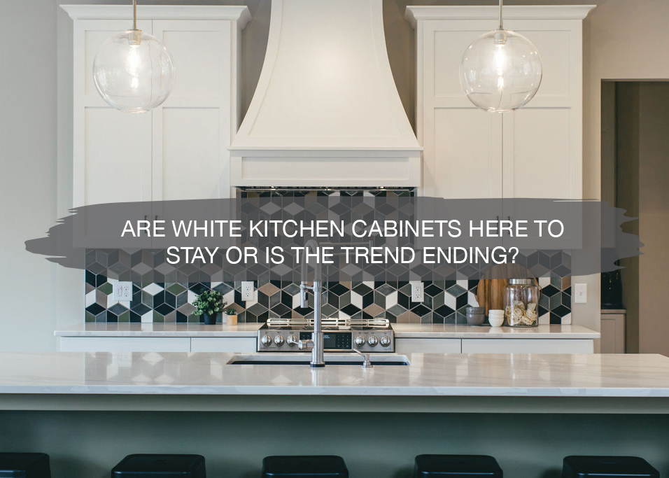 Always Trendy Pristine White Kitchen Cabinets 1