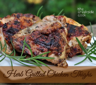 herb grilled chicken thighs | construction2style