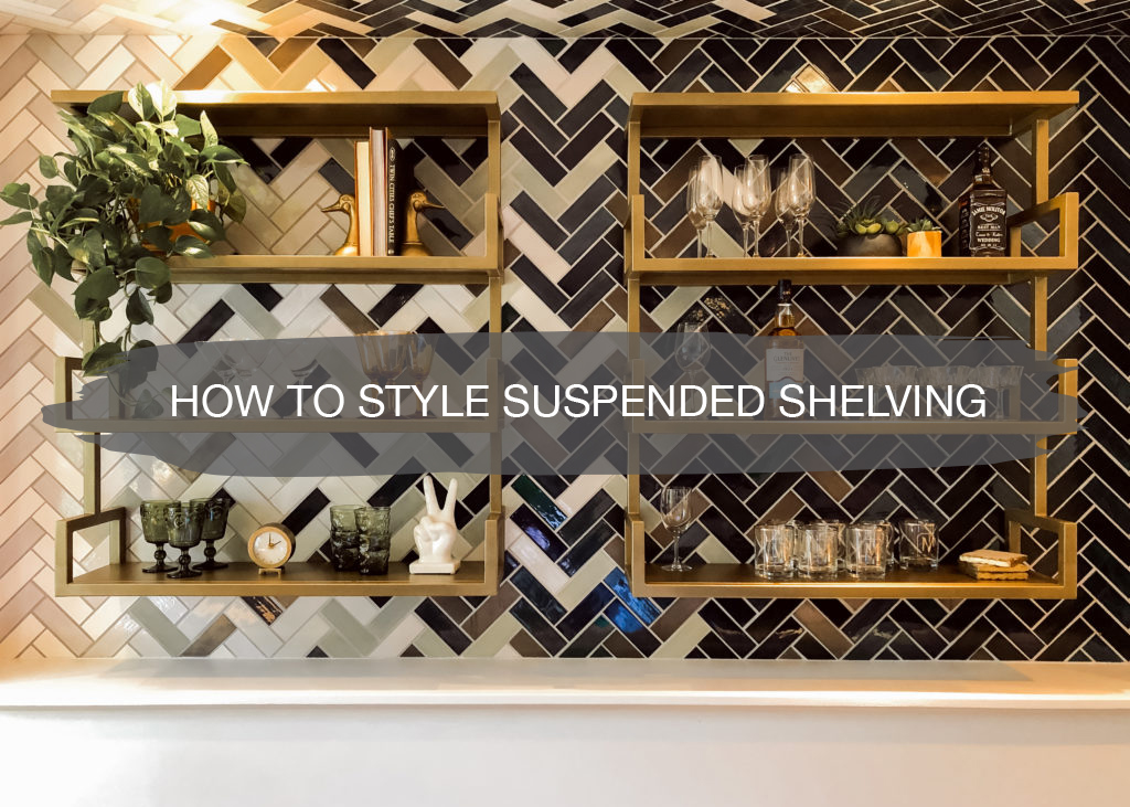 How to Style Suspended Shelving 1