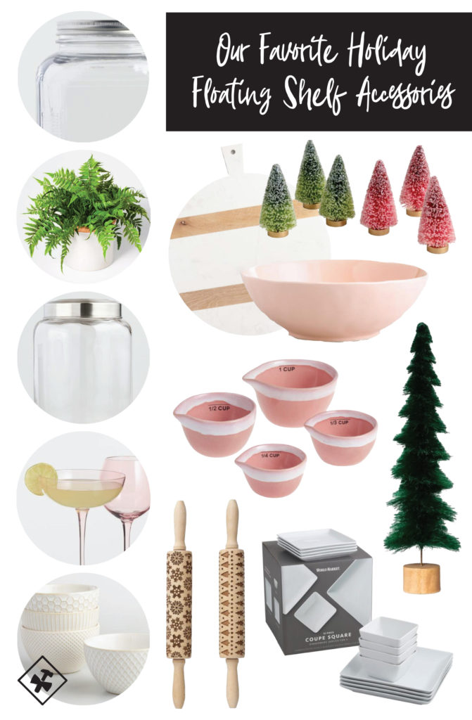 Our Favorite Holiday Floating Shelf Accessories | construction2style