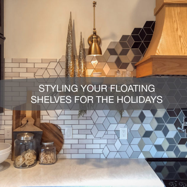 Styling your Floating Shelves for the Holidays 7