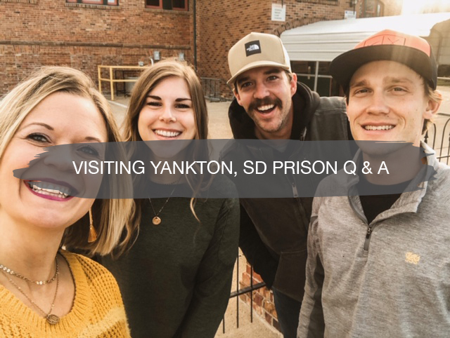 Visiting Yankton, SD Prison Q & A | Noah Bergland | construction2style