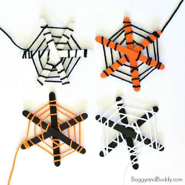 Spider Web Craft for Kids | construction2style