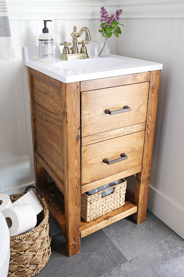 Small Bathroom Vanities How To Make Where - Can I Make My Own Bathroom Vanity
