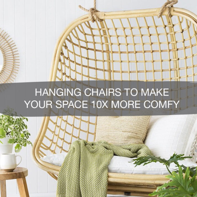 Hanging Chairs To Make Your Space 10x More Comfy | construction2style