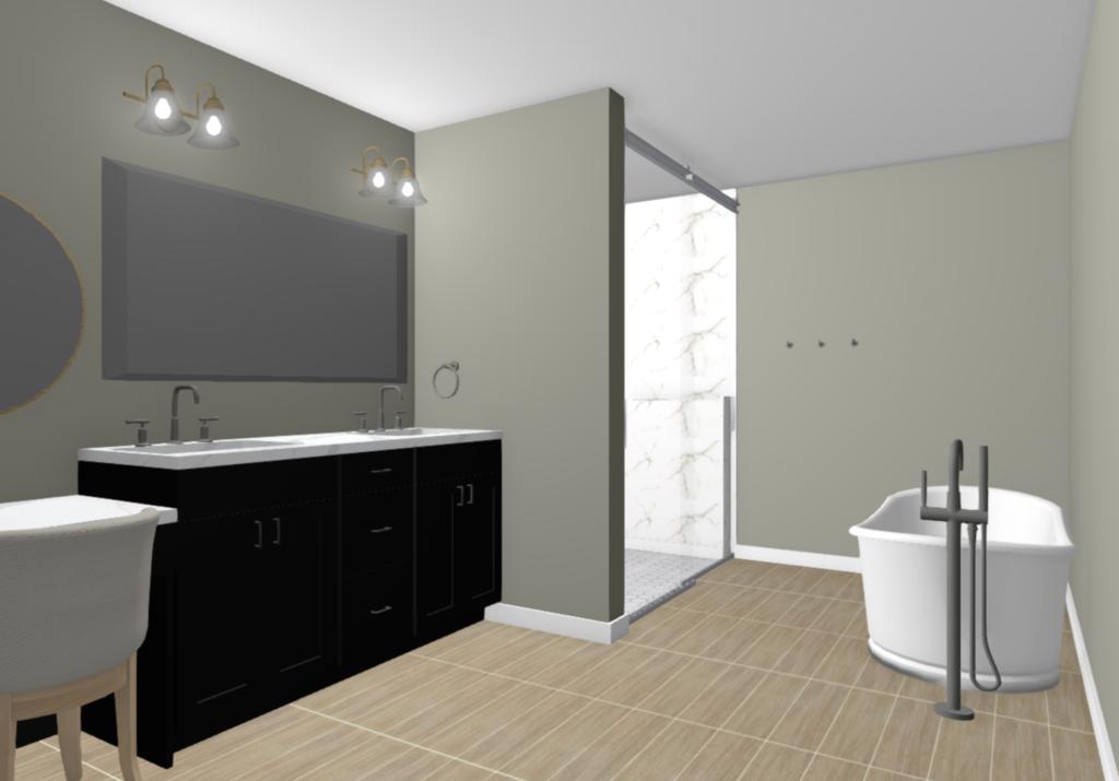 Minnetonka Master Bathroom Design | construction2style