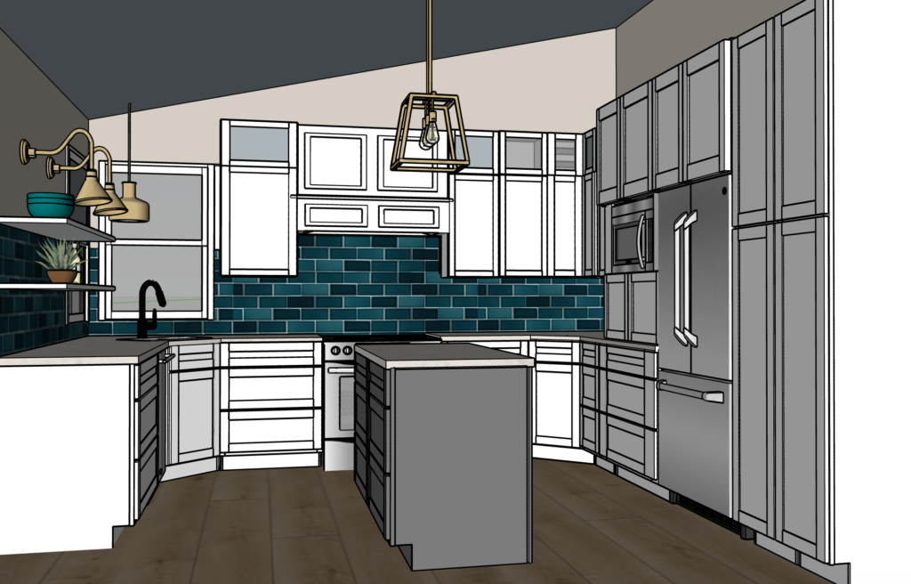 Lake Life Inspired Kitchen Remodel Reveal | construction2style