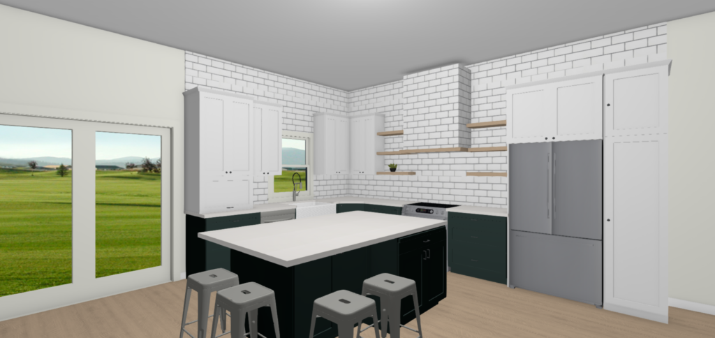 Heather Ridge Kitchen Remodel Design Plans 6
