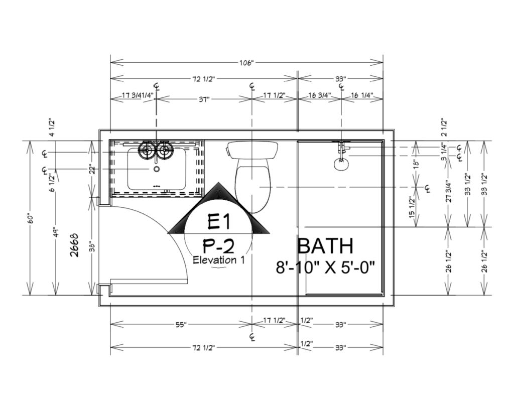 DeRusha Bathroom Design Plans 6