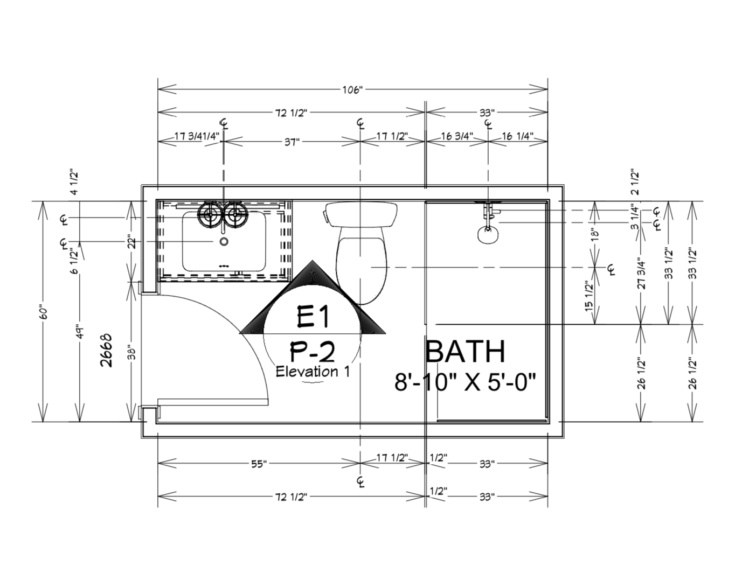 DeRusha Bathroom Design Plans | Construction2style