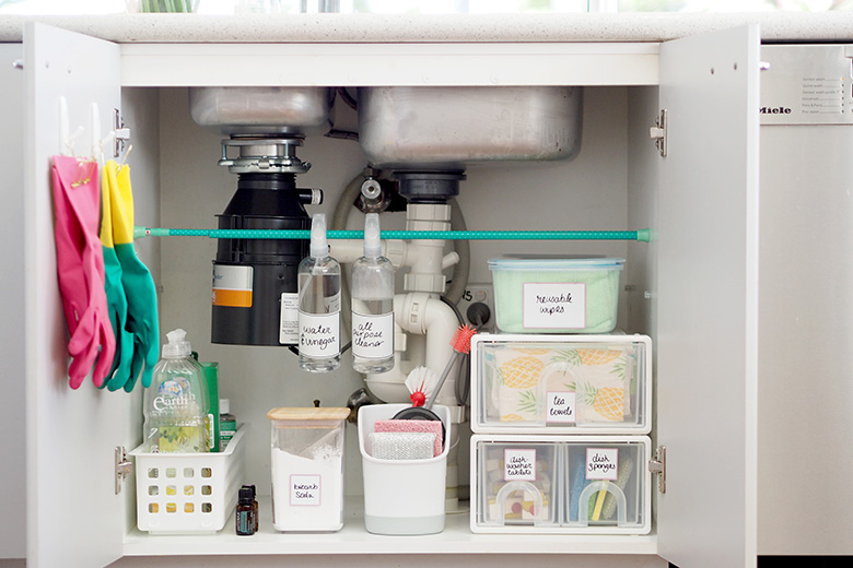Under Sink Storage Organizers That Are Insanely Cute | construction2style