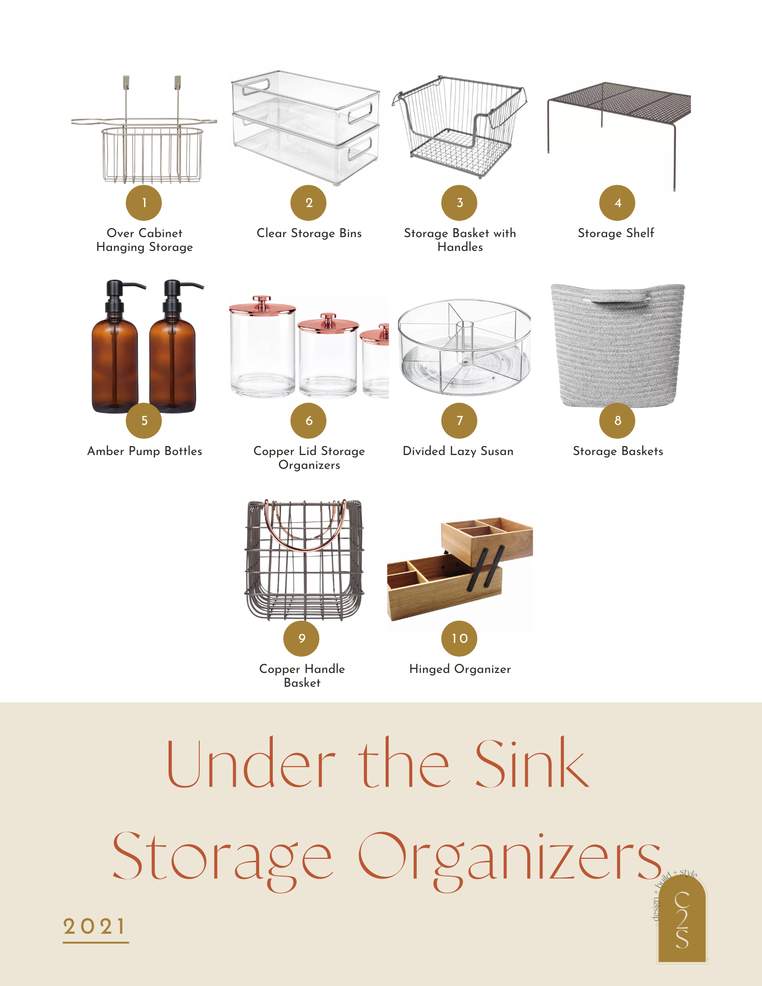 Under-Sink Organizers | Insanely Cute and Functional 1