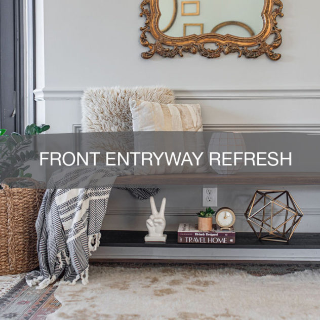 Front Entryway Refresh for under $200 | construction2style