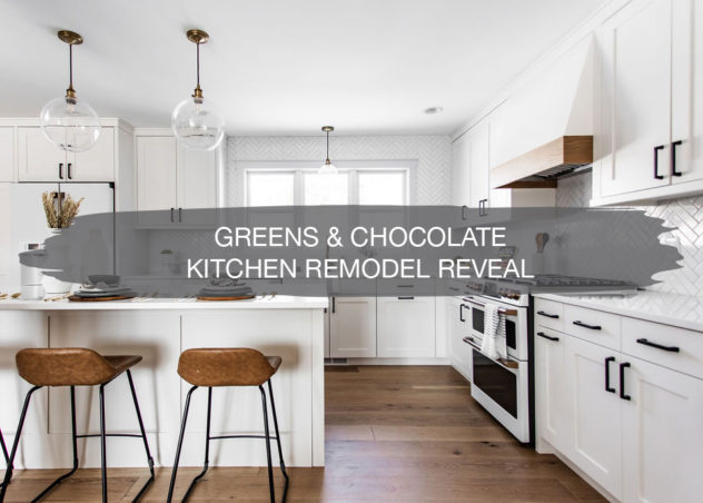 Greens & Chocolate Kitchen Remodel Reveal | Construction2style