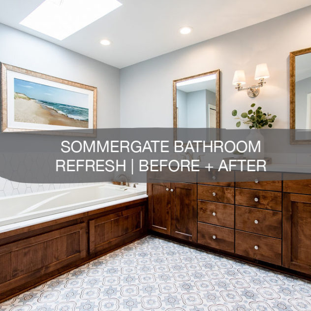 Sommergate Bathroom Refresh | Before + After | construction2style