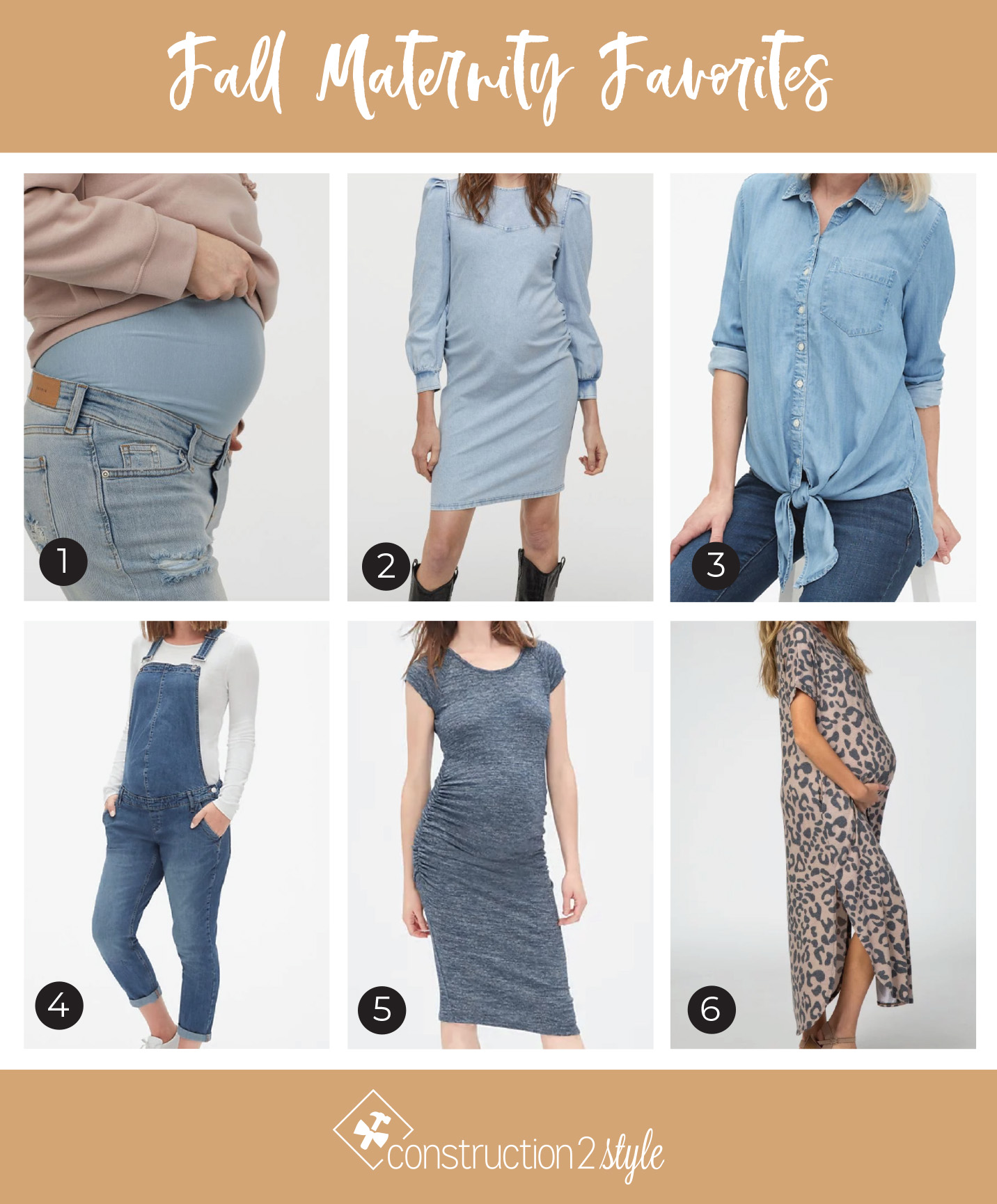 The Best Maternity Clothes | construction2style