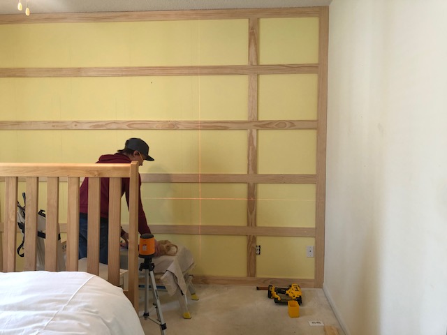 How to DIY a Shaker Panel Accent Wall