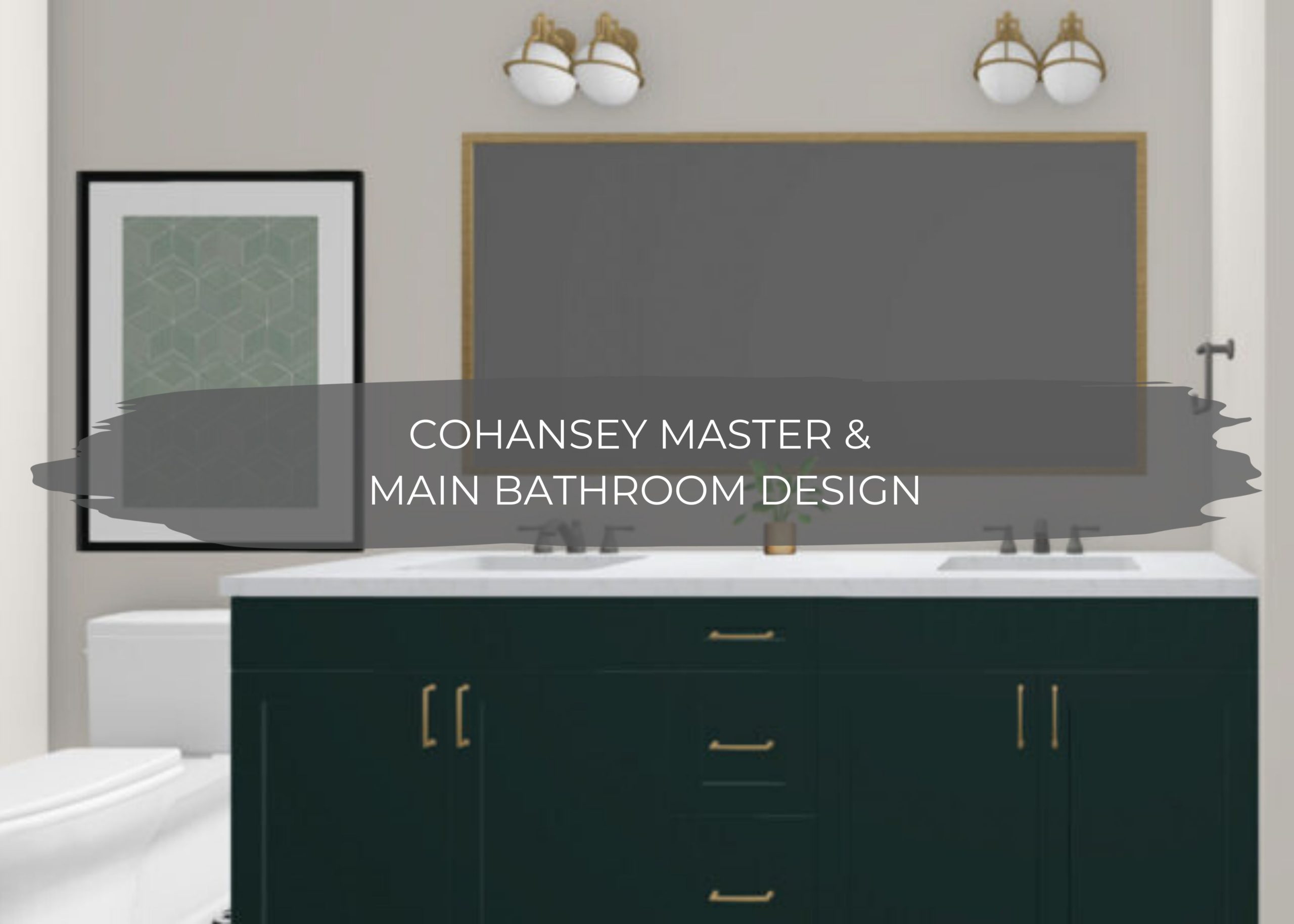 Cohansey Master & Main Bathroom Design 1