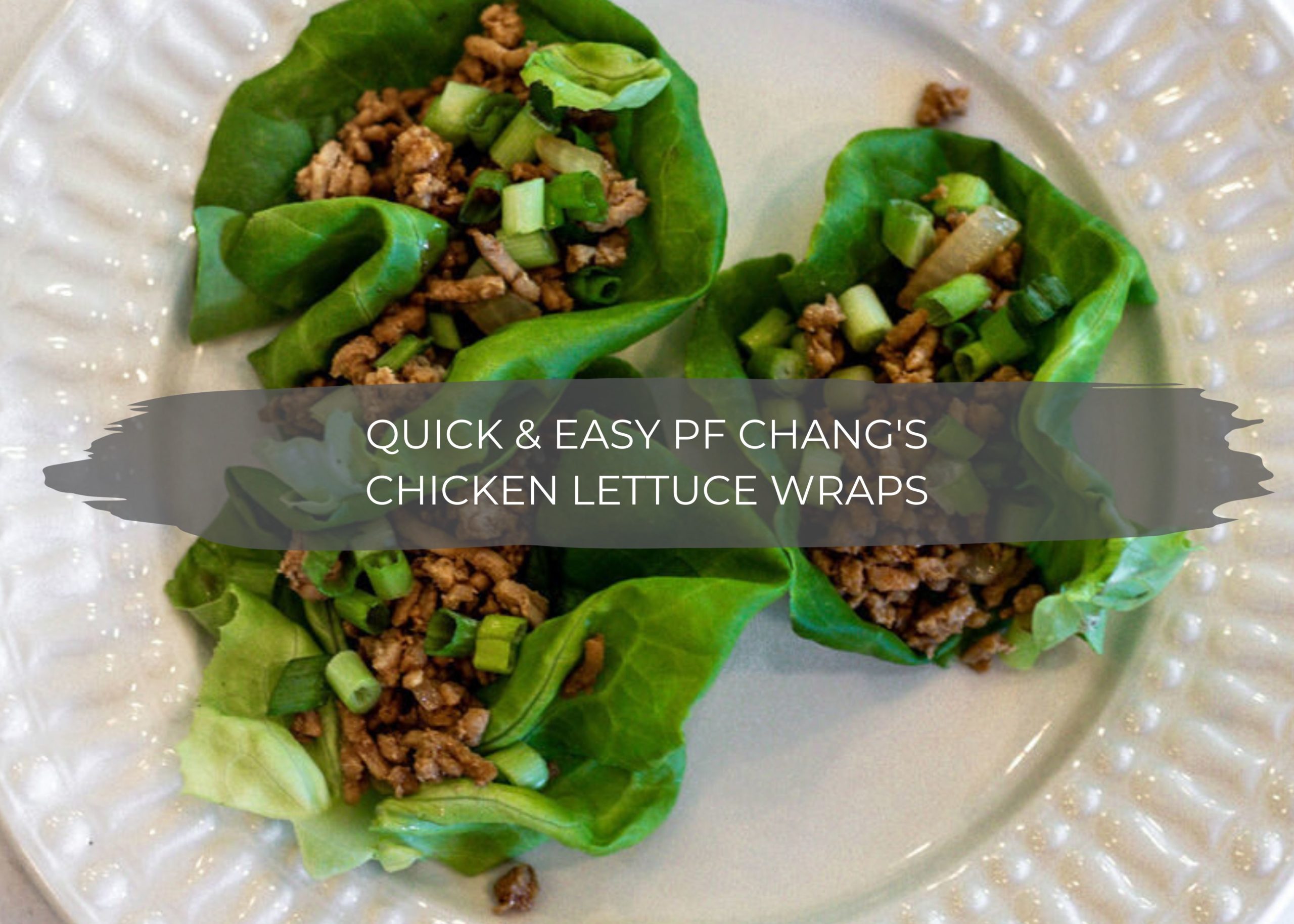 Pf Chang S Chicken Lettuce Wraps Construction2style