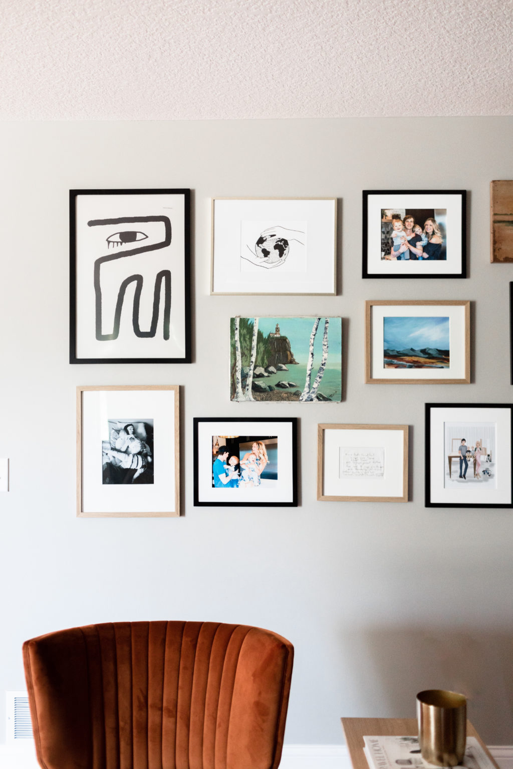 8 Steps to Create an Eclectic Gallery Wall - construction2style