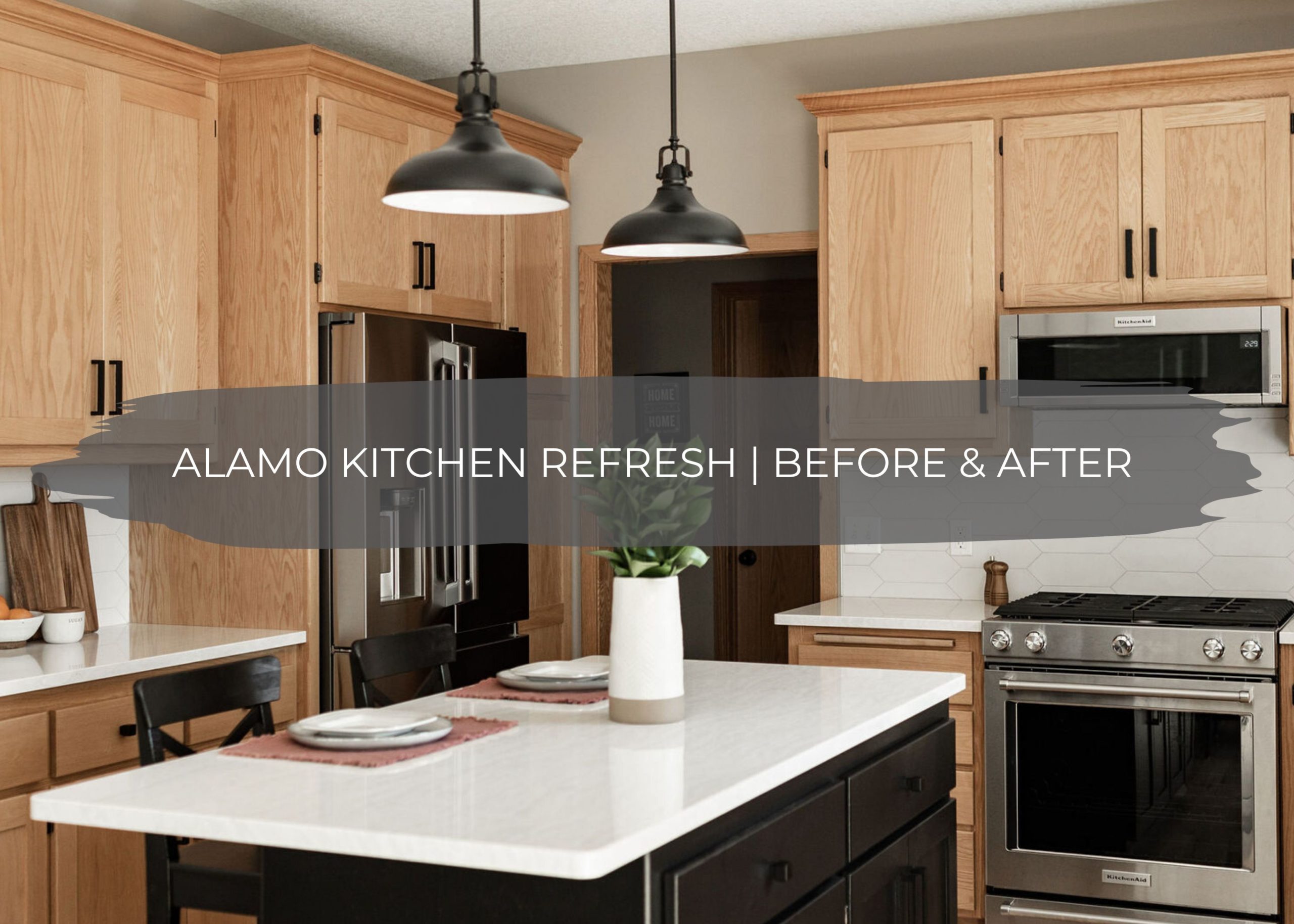 Alamo Kitchen Refresh | Before & After