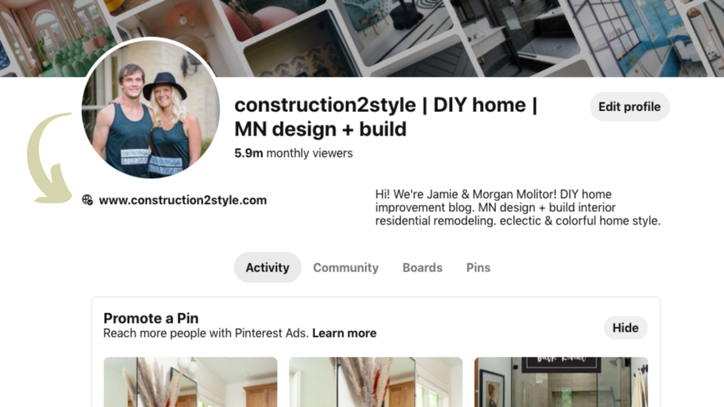 How to Optimize your Pinterest Profile