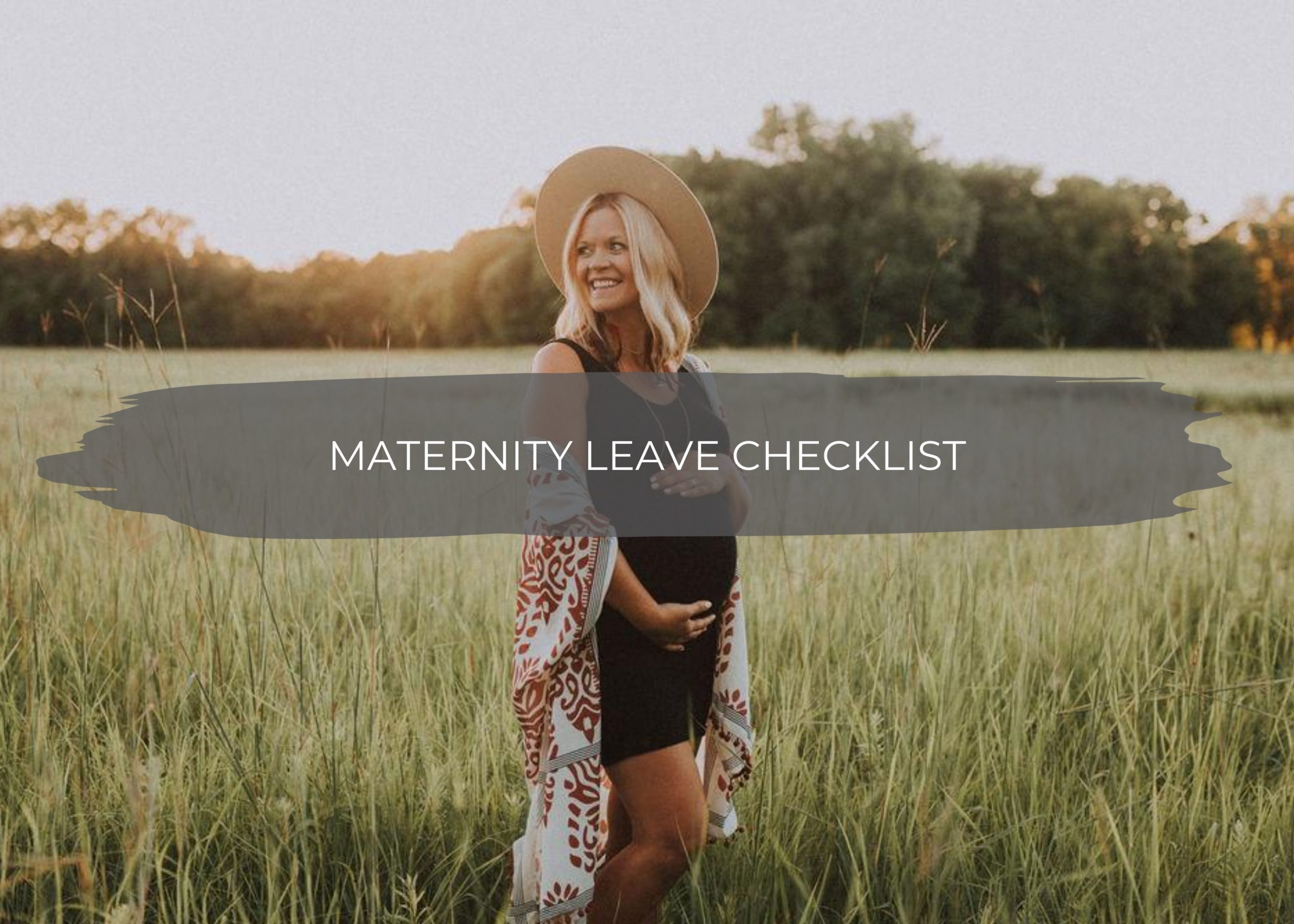 Maternity Leave Checklist 1