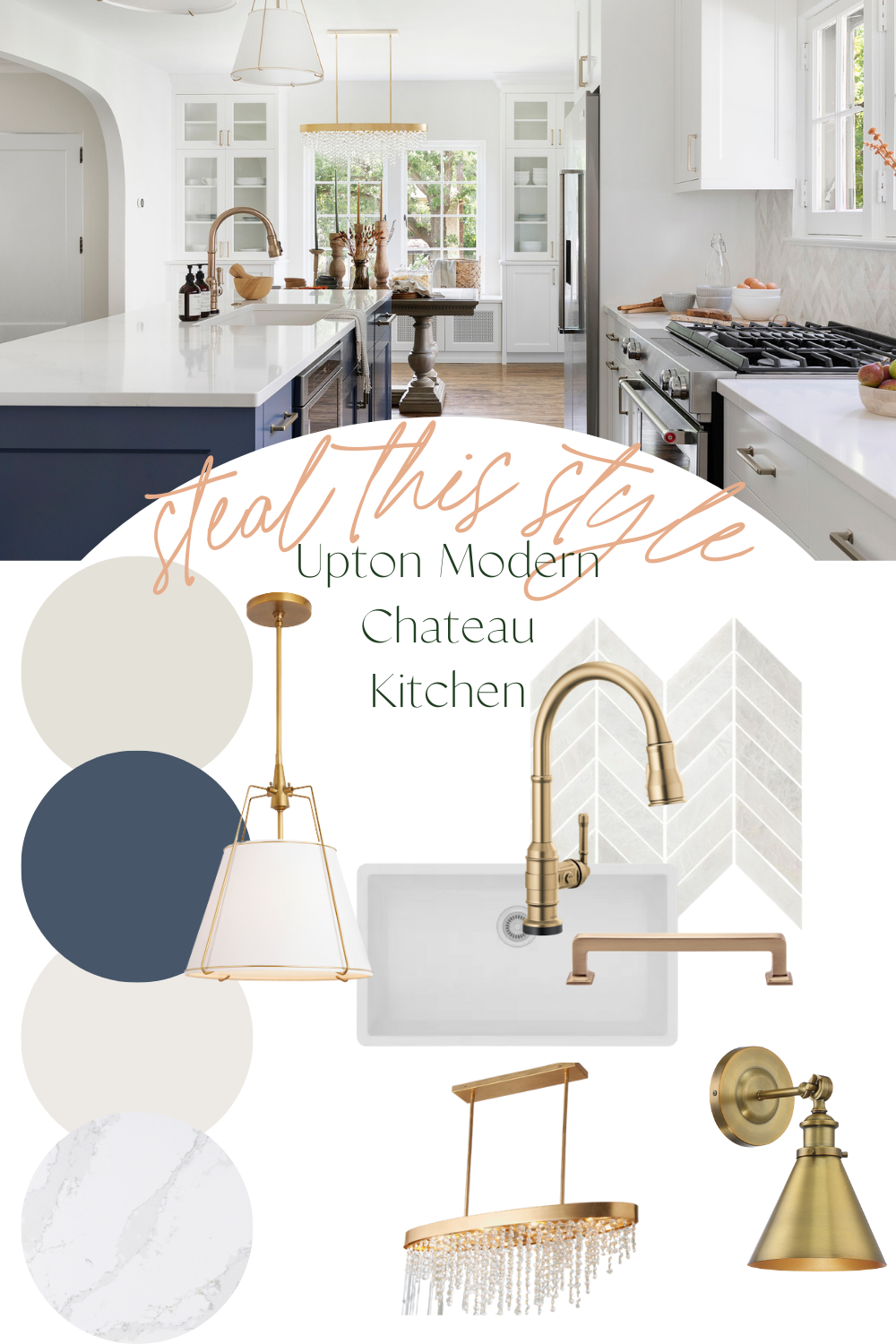 Upton Modern Chateau Kitchen Reveal 35