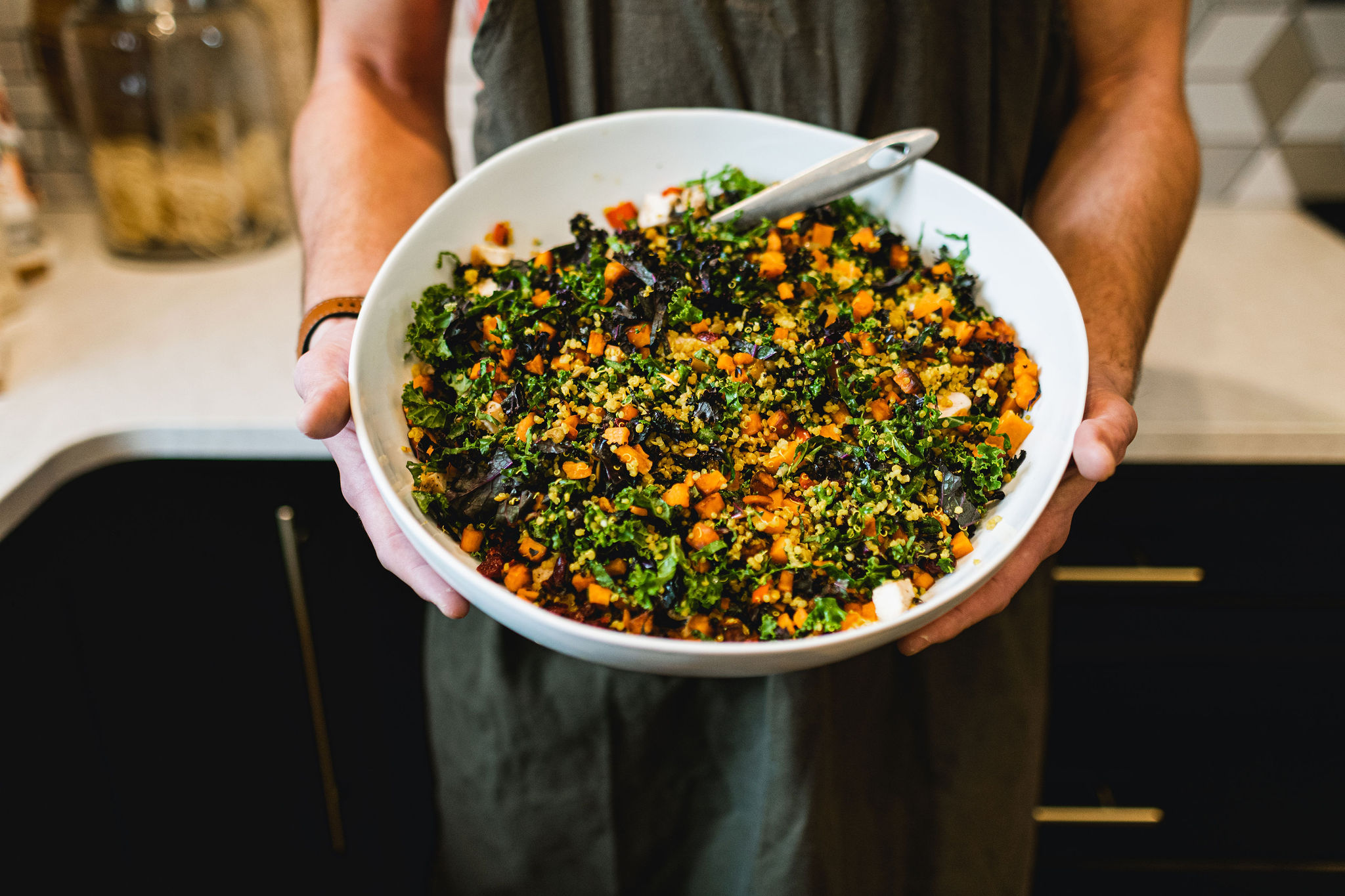 The Best Chicken Quinoa Kale Salad Recipe