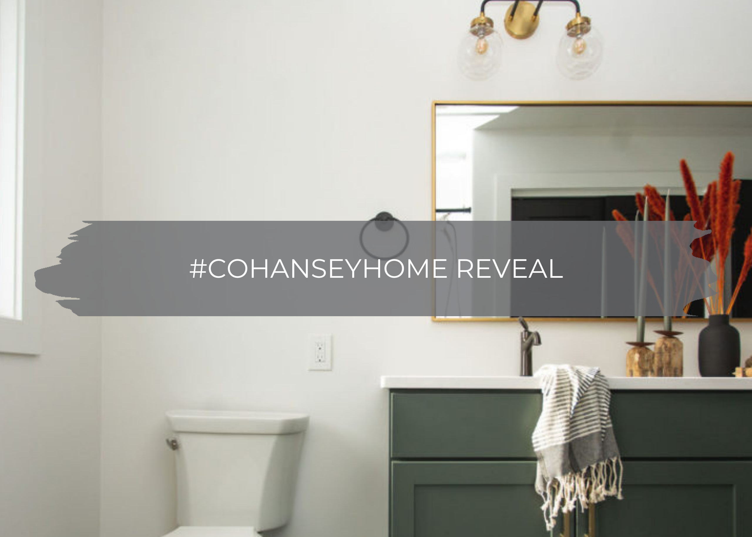 Cohansey Home Guest Bath Reveal