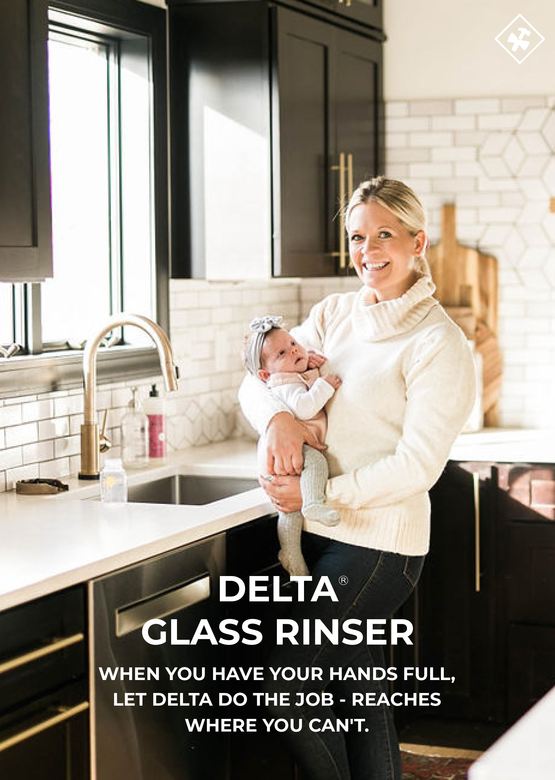 So Hello to the Delta Glass Rinser